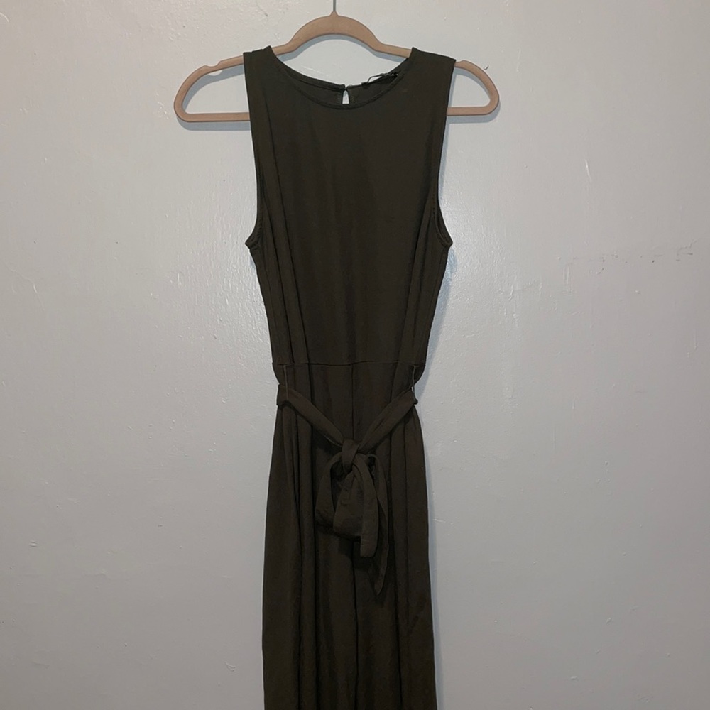 Zara olive green romper S